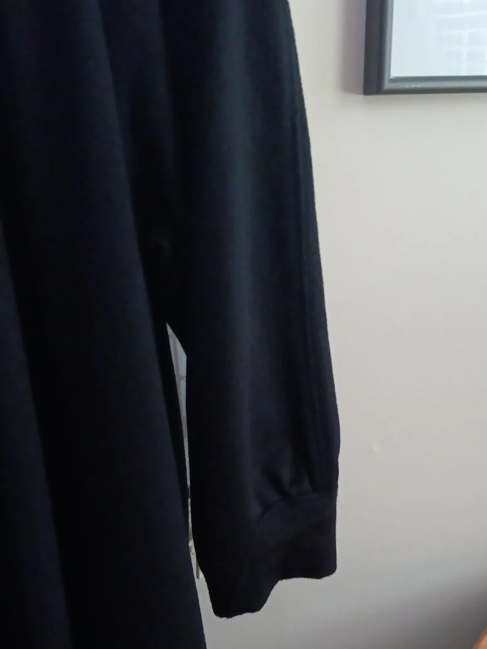 PORTRAIT Women’s Black Long Wool Coat